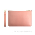 Wholesale Custom Logo Design Women Zip Clutch Bag